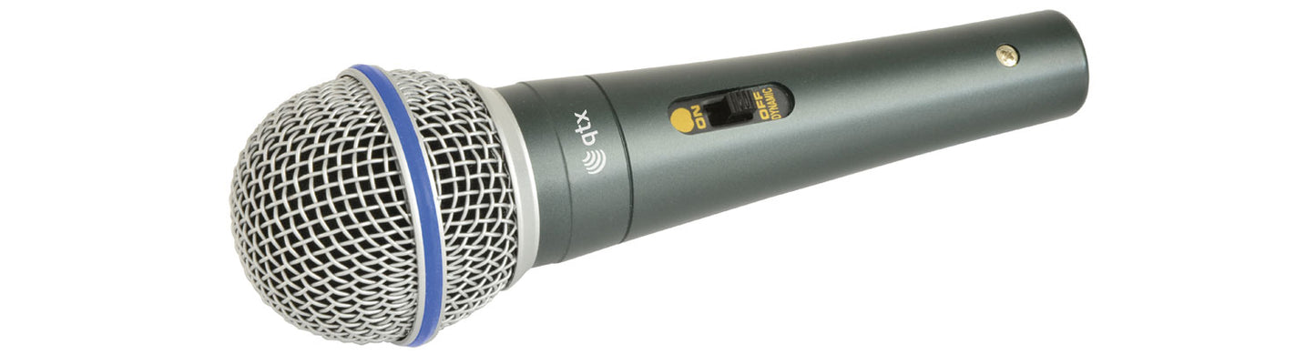 DM15 Dynamisk Sångmikrofon, QTX