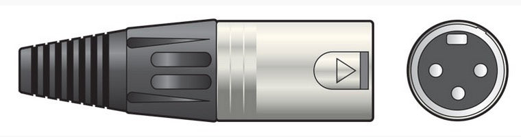 DMX Slutmotstånd 120 ohm – 3-polig