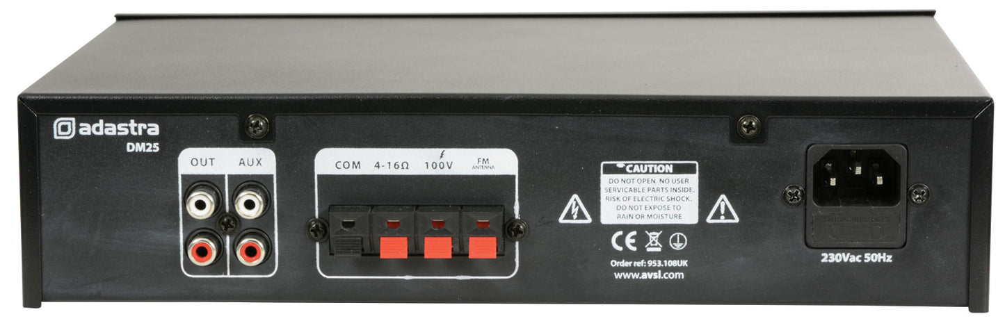 DM25 Mixerförstärkare - BT & USB