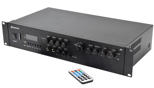 A2 Förstärkare med Mixer 2x120W