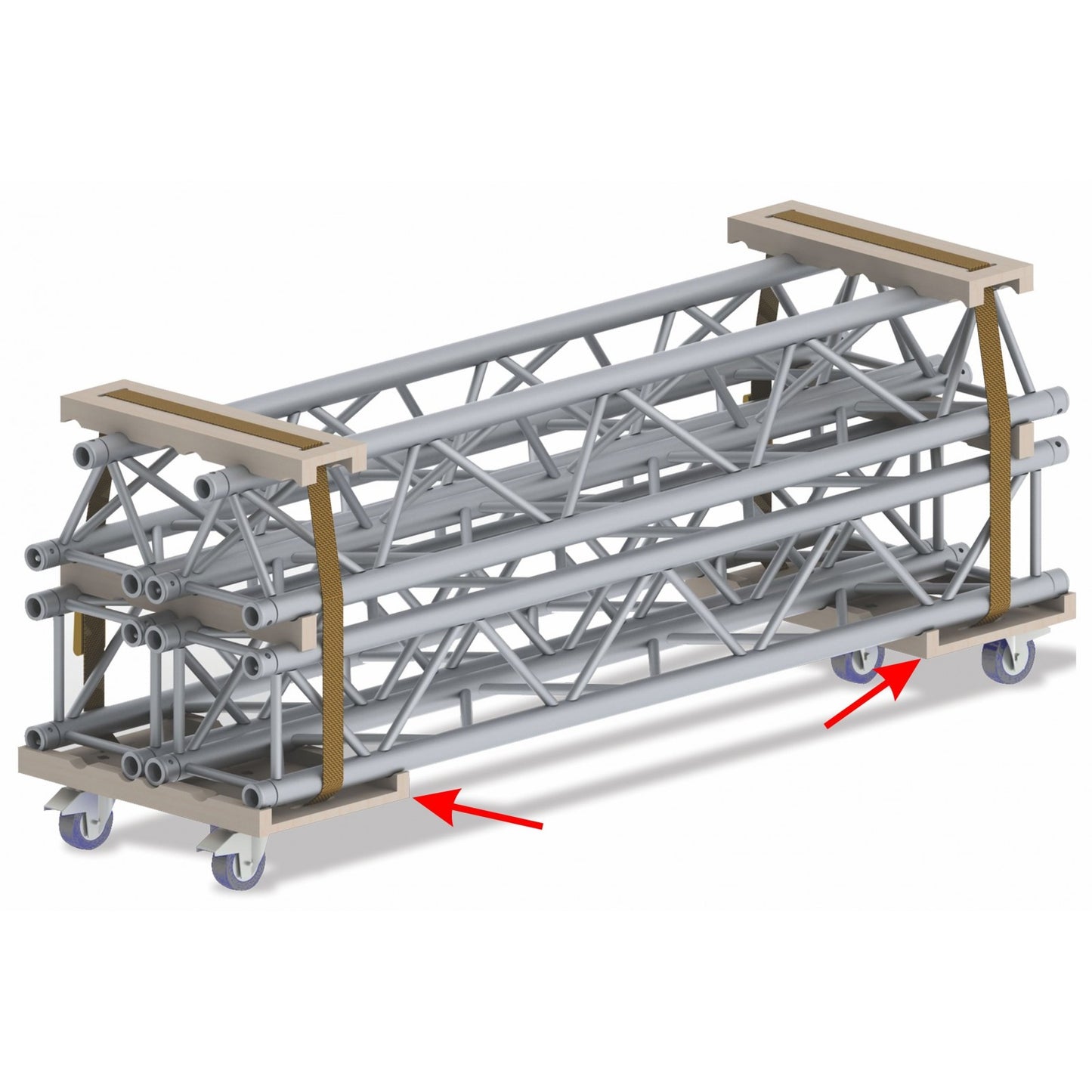 BT-TRUSS 29 Basenhet – trussvagn för enkel transport
