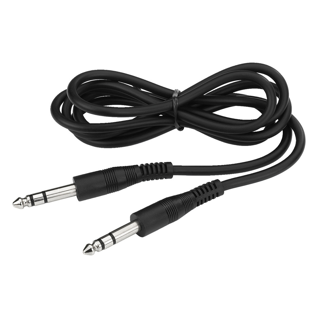 Tele–Tele Stereo 1,2m – 6,3mm TRS Stereokabel