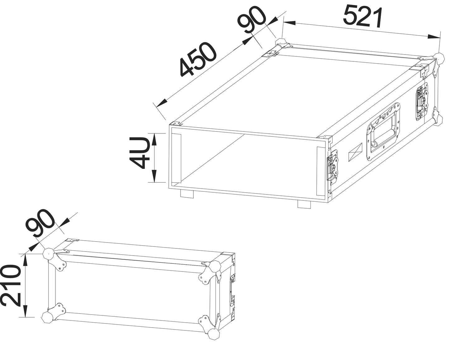 JB Rackcase 4 HE