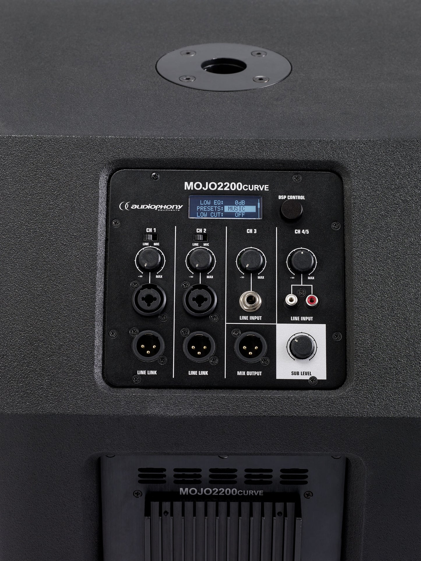 MOJO2200curve - komplett portabelt PA 600W
