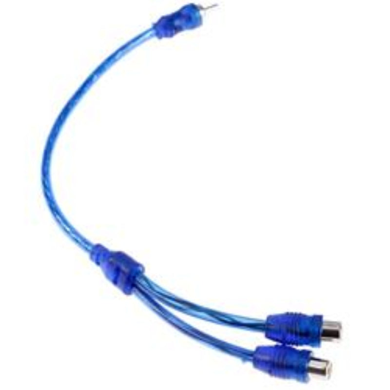 RCA Y-kabel 1 Hane till 2 Honor