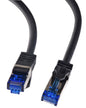 CAT7 patch-kabel, Svart - 3m