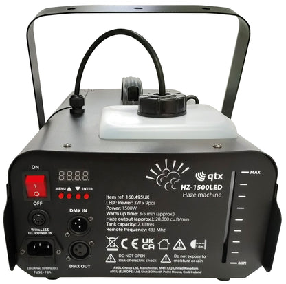 HZ-1500LED – Hazemaskin 1500W med inbyggd LED