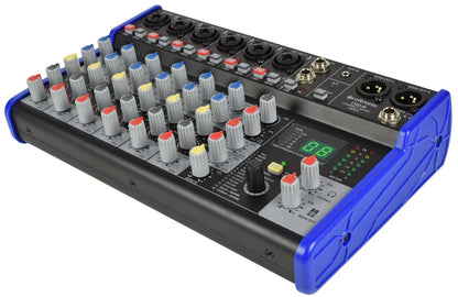 CSD-8 – Kompakt mixer med Bluetooth och DSP-effekter