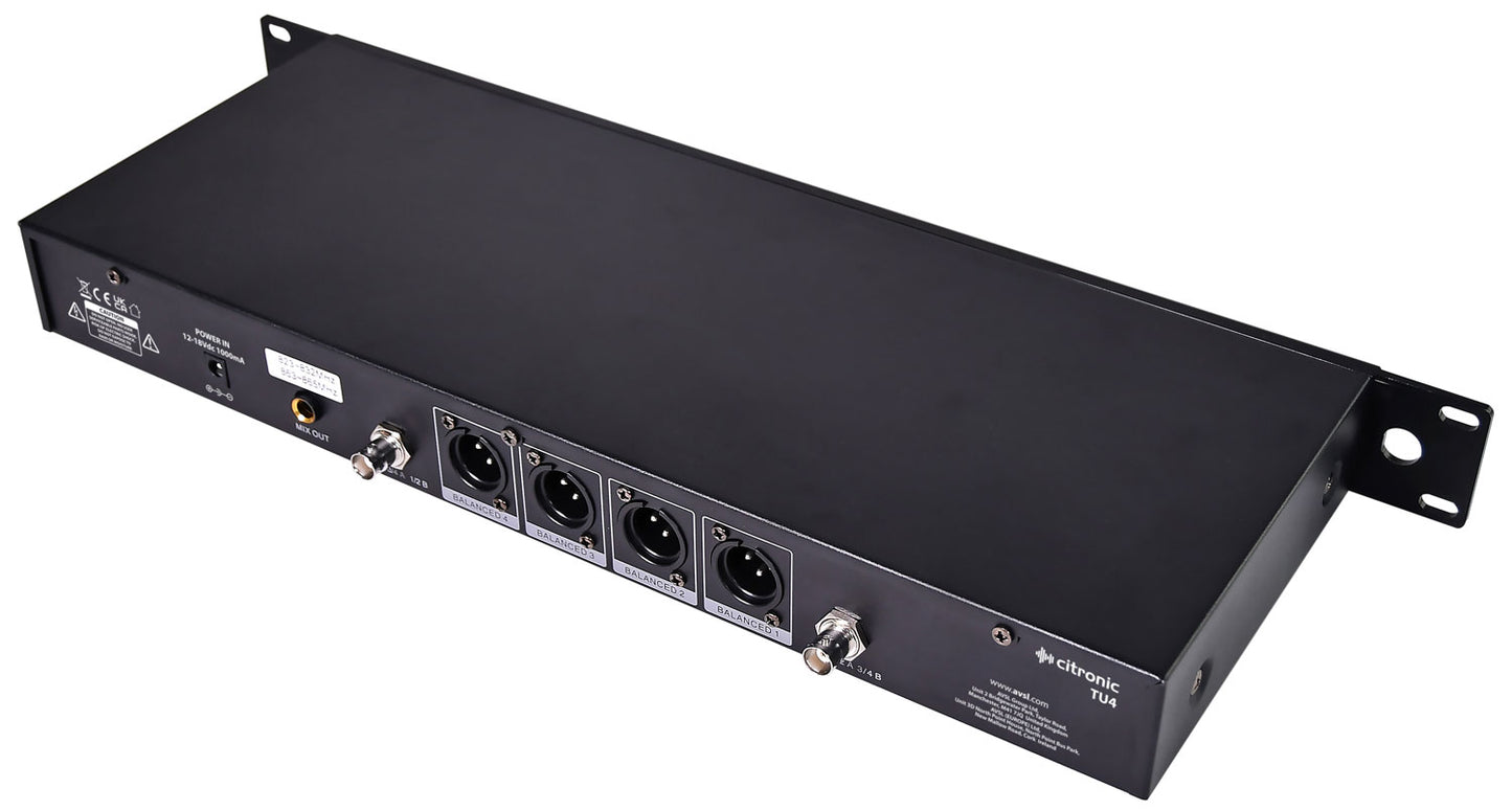 TU4-C Combo system med 2 mick + 2 bodypack