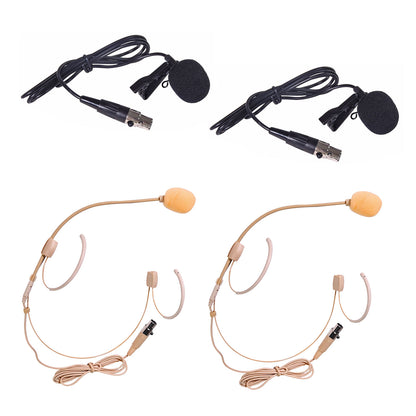TU4-C Combo system med 2 mick + 2 bodypack