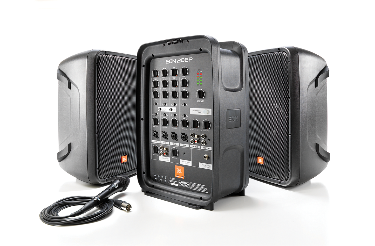 JBL EON208P – Komplett portabelt PA-system