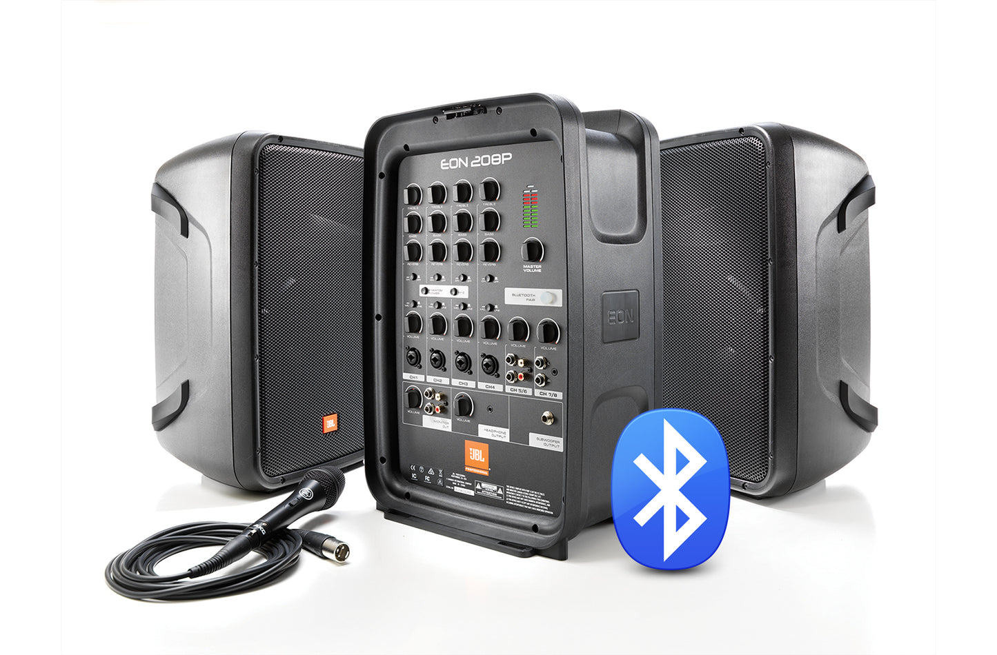 JBL EON208P – Komplett portabelt PA-system