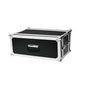 Rackcase 4HE Trä Effekt/Grund 24 cm