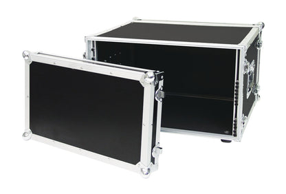 Rackcase 6HE Trä Effekt/Grund 24 cm