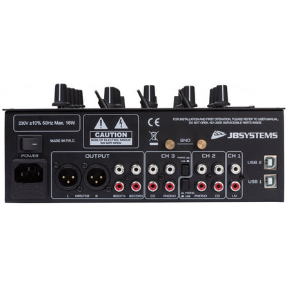 Battle4-USB - 4-Kanals DJ Mixer