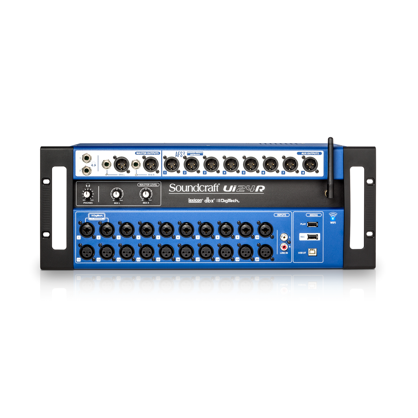 Ui24R Digital rackmixer med Wi-Fii
