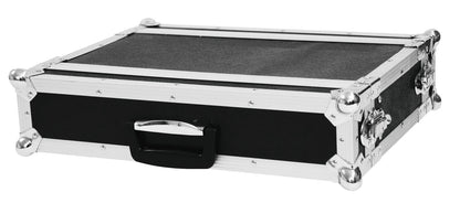Rackcase 2HE Trä Effekt/Grund 24 cm