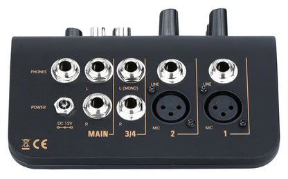Audiophony Mi 3 Kompakt Mixer USB - Podcast & Webcasting