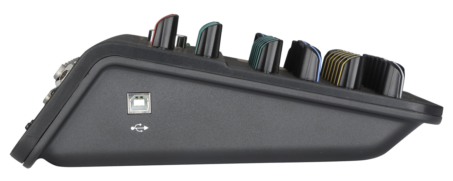 Audiophony Mi4U Kompakt Mixer USB - 4 Kanaler Podcast