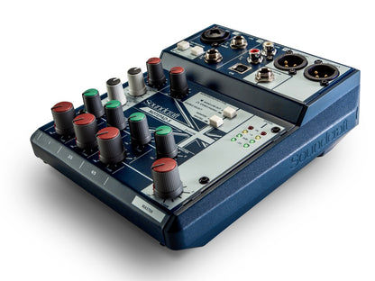 Notepad-5 – Kompakt mixer med Lexicon-effekter och USB