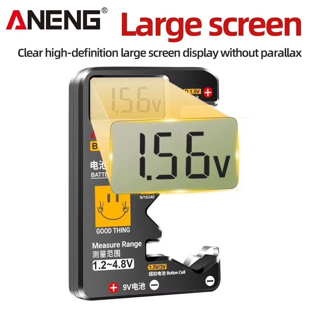 Digital Batteritestare B189 - Svart