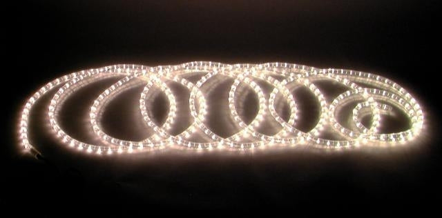 Rubberlight Vit 9m - Flexibel LED-slang för Dekoration