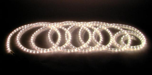 Rubberlight Vit 9m - Flexibel LED-slang för Dekoration