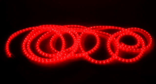 Rubberlight 9m Röd