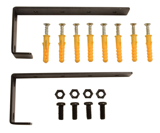 Rackmonterings kit vägg / tak 1he