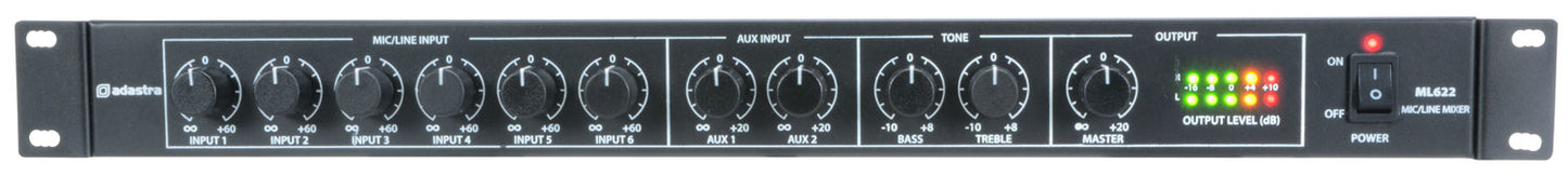 ML622 Rack Mixer