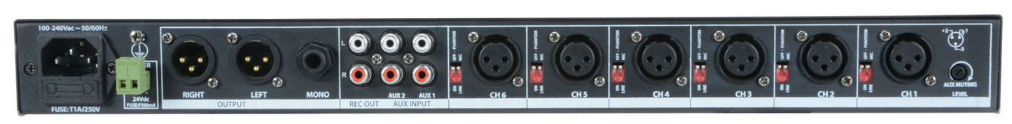 ML622 Rack Mixer