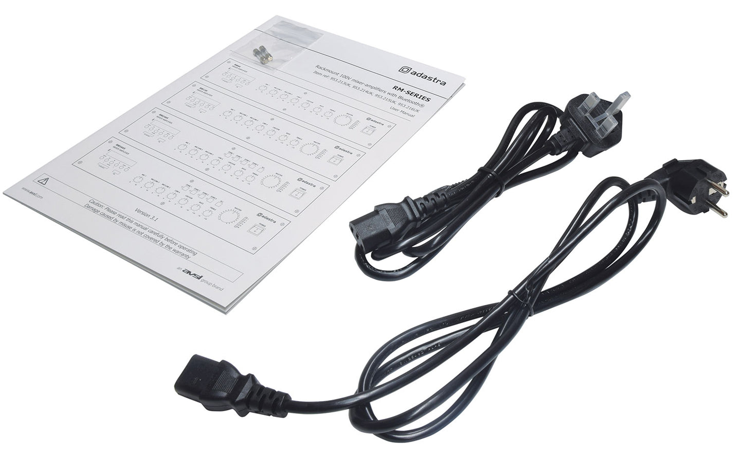RM60D – 5-kanals 100V Mixerförstärkare 60W med Bluetooth