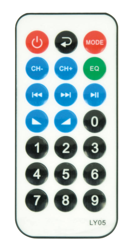 A22 Mixerförstärkare - BT, USB & FM-radio