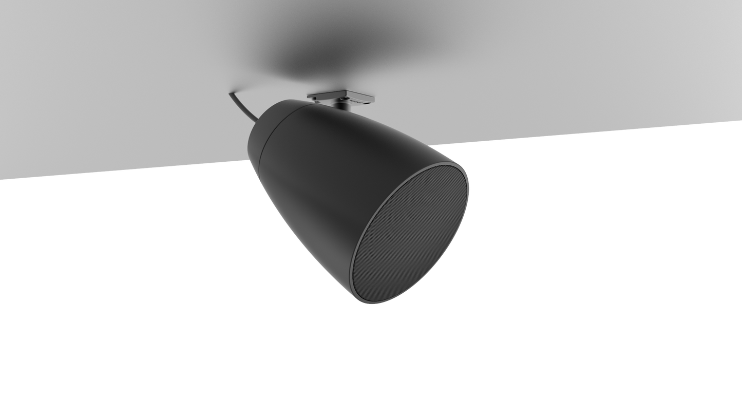 Audac ALTI4M Vägg/Tak-högtalare IP65 Svart