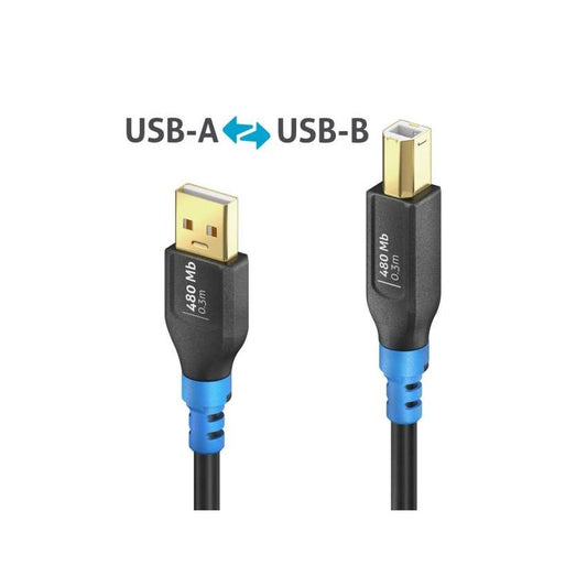 USB kabel A-B 1m