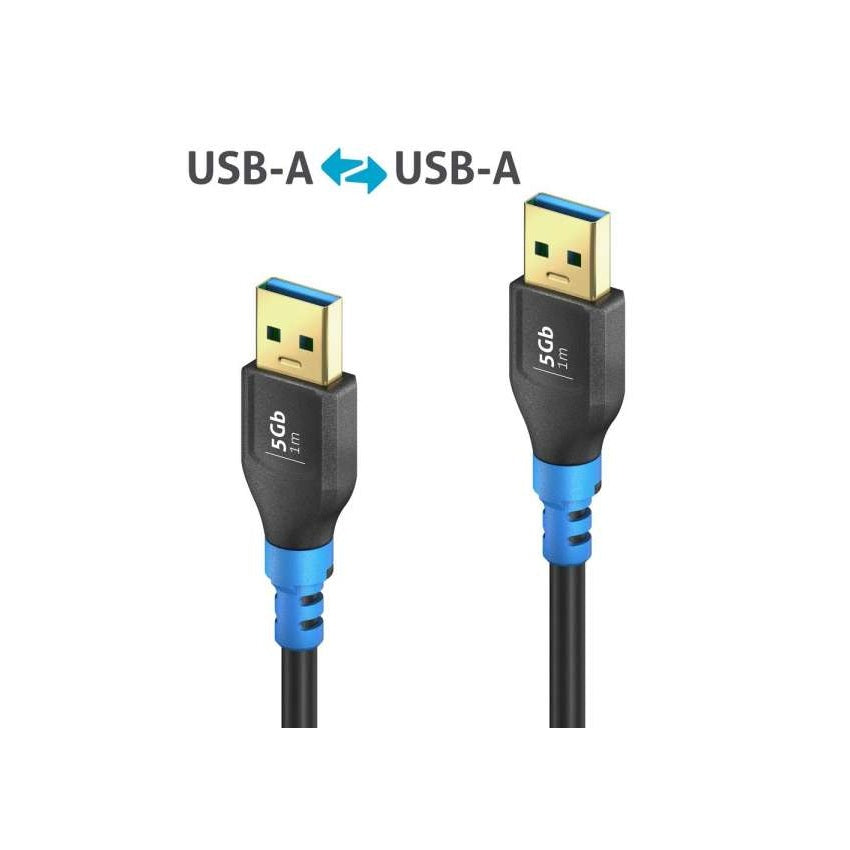 USB kabel A-A 1m Gen1