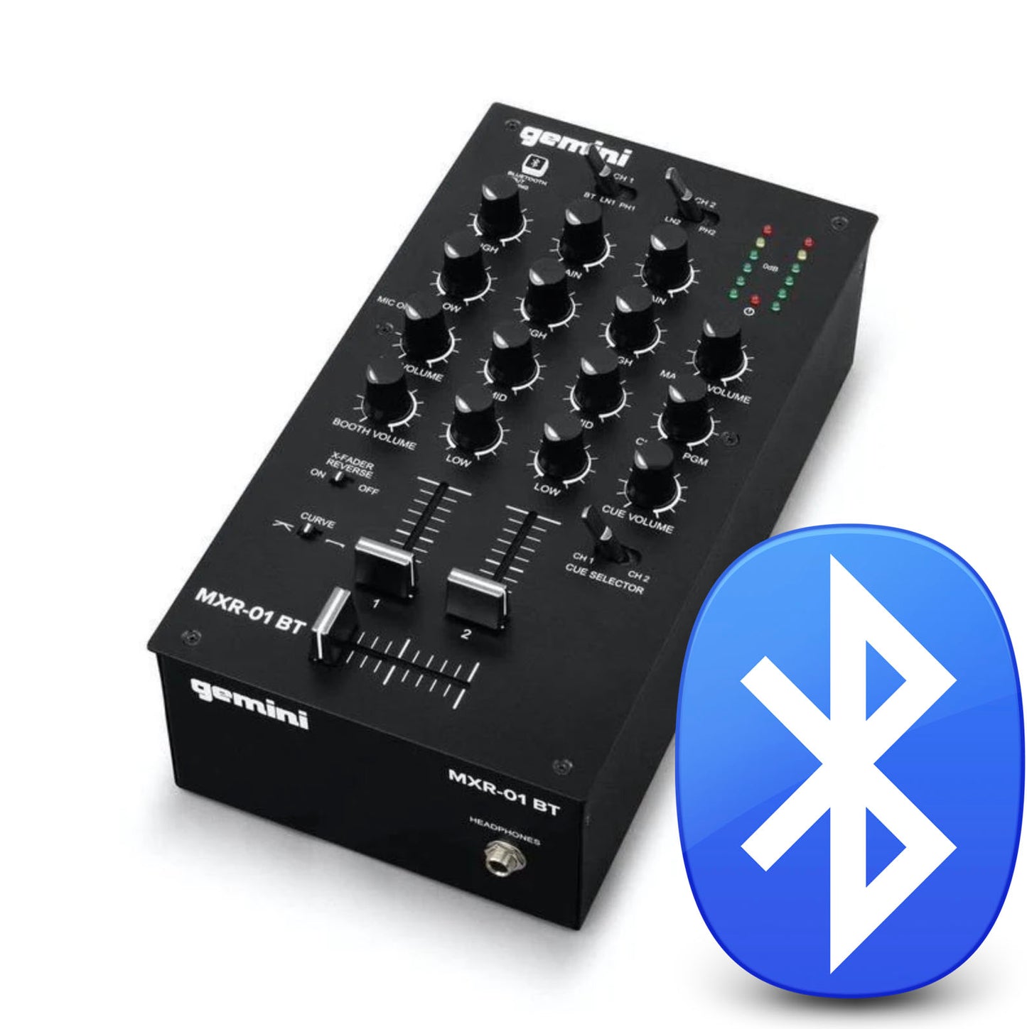 MXR-01BT - 2-Kanals DJ Mixer