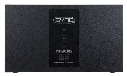 Synq I-SUB 210 Subbas bakifrån