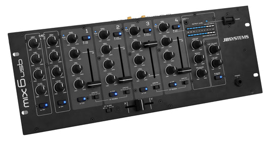 MIX 6 USB - 19" Mixer med USB