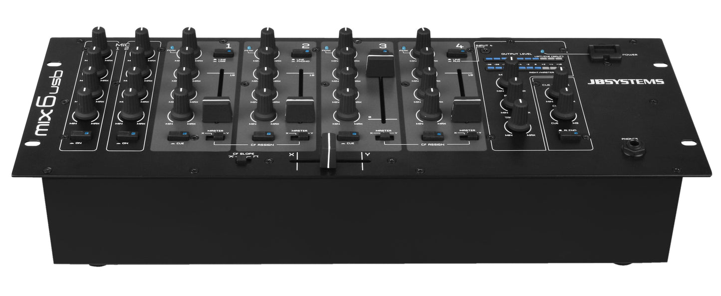 MIX 6 USB - 19" Mixer med USB