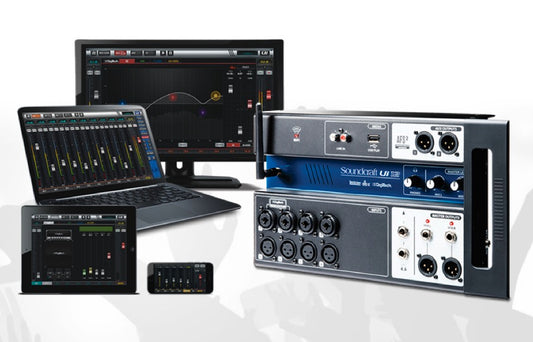 Ui12 Digital rackmixer med Wi-Fi