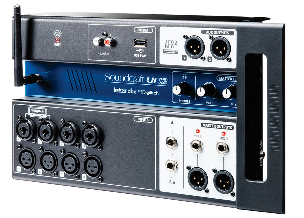 Ui12 Digital rackmixer med Wi-Fi