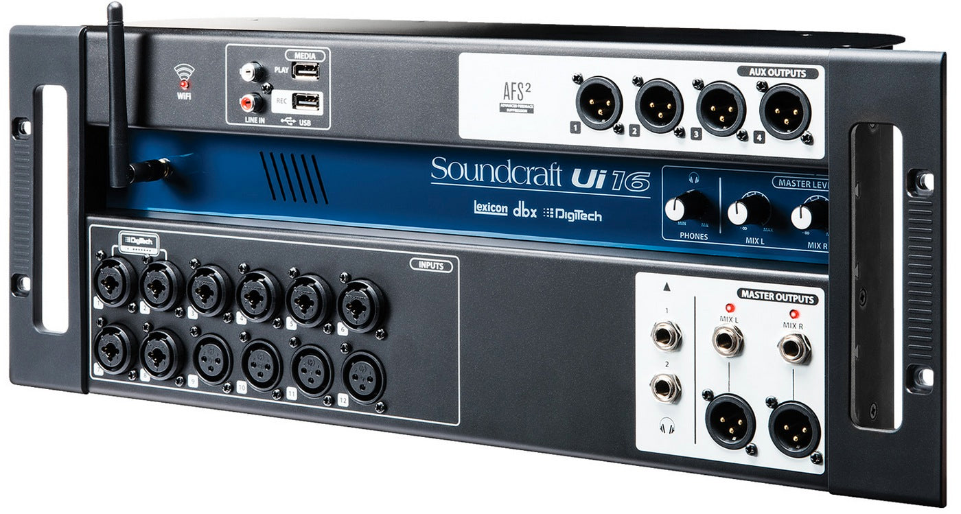 Ui16 Digital rackmixer med Wi-Fi