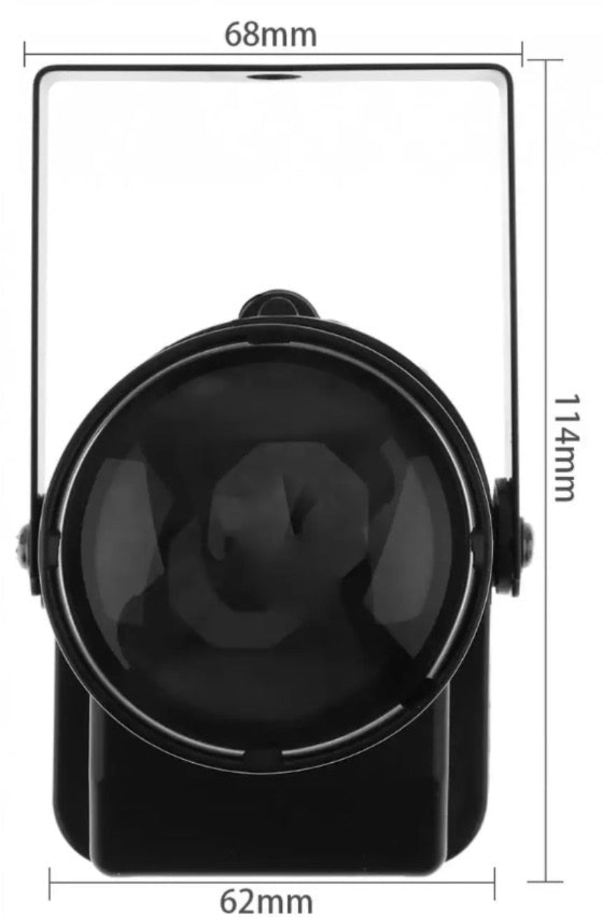 5W Kallvit LED Pinspot för Spegelbollar