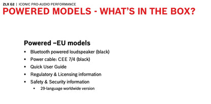 ZLX-15P-G2 Aktiv 15" högtalare med mixer och BT