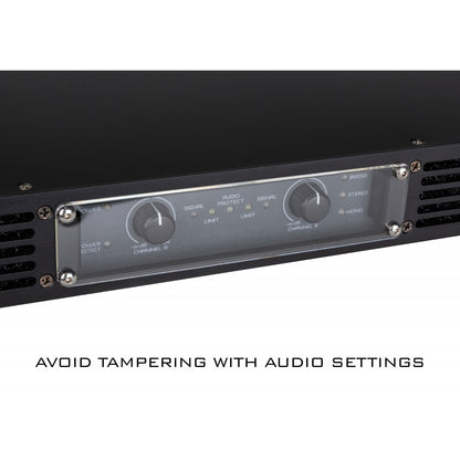 AMP 400 MK2 - 2x200W Stereo Slutsteg