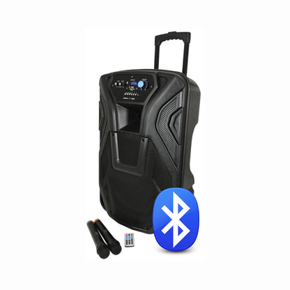 QK15PA Portabelt batteridrivet PA med BT