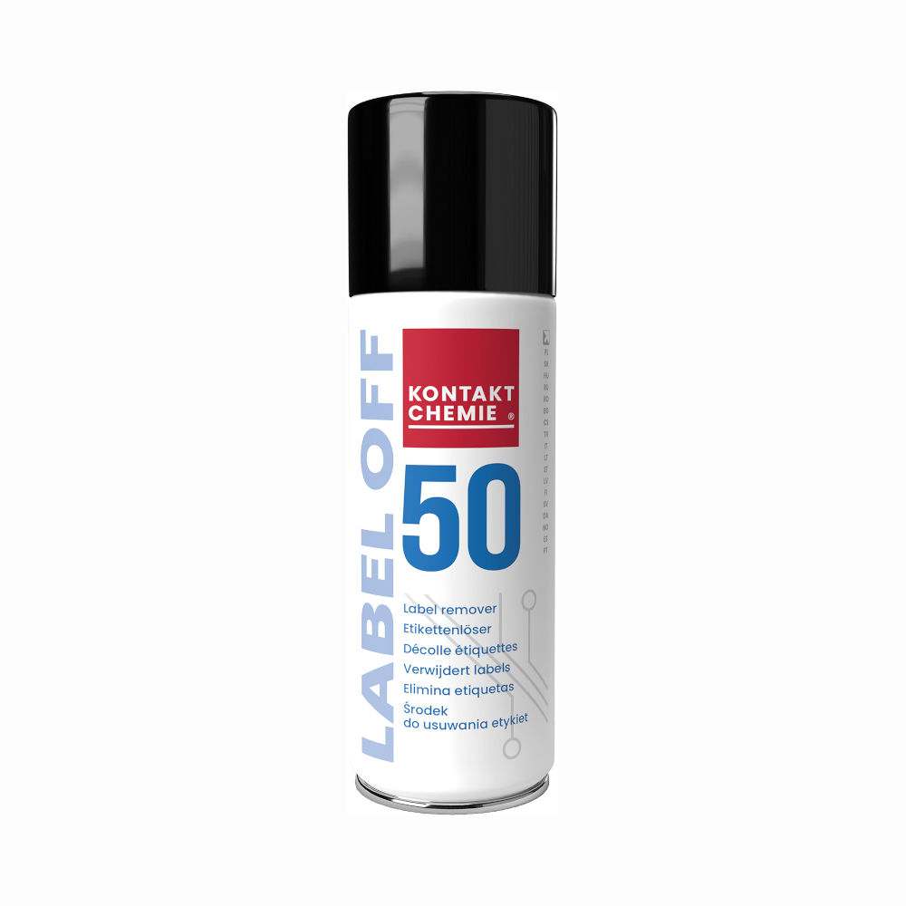 Kontakt Chemie Label Remover – Borttagning av Klisterrester