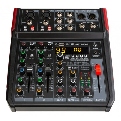 LIVE-6 minimixer med reglar