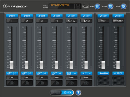 MOJO1042App - komplett portabelt PA